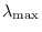 <span>$</span>\lambda{\max}<span>$</span>