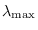 <span>$</span>\lambda{\max}<span>$</span>